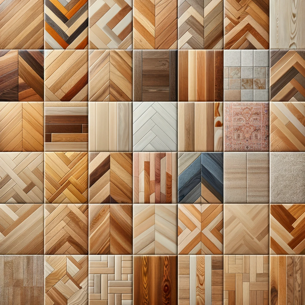 Different wood floors